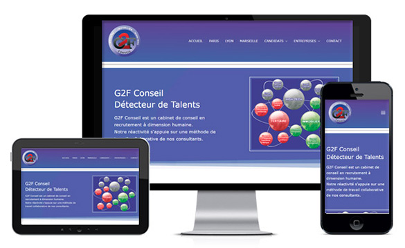 site internet responsive G2FConseil